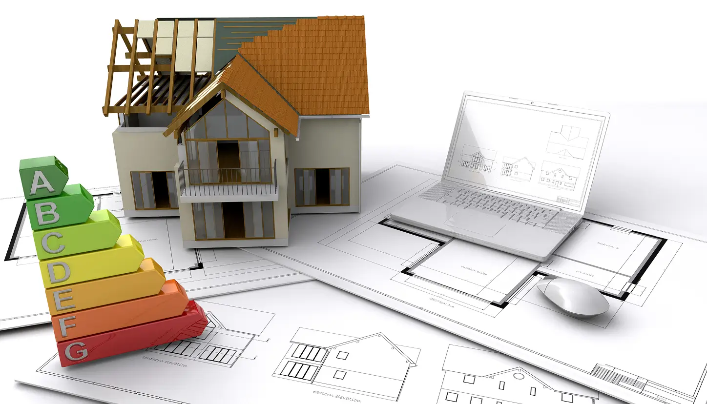 Schéma d'une maison et de plans