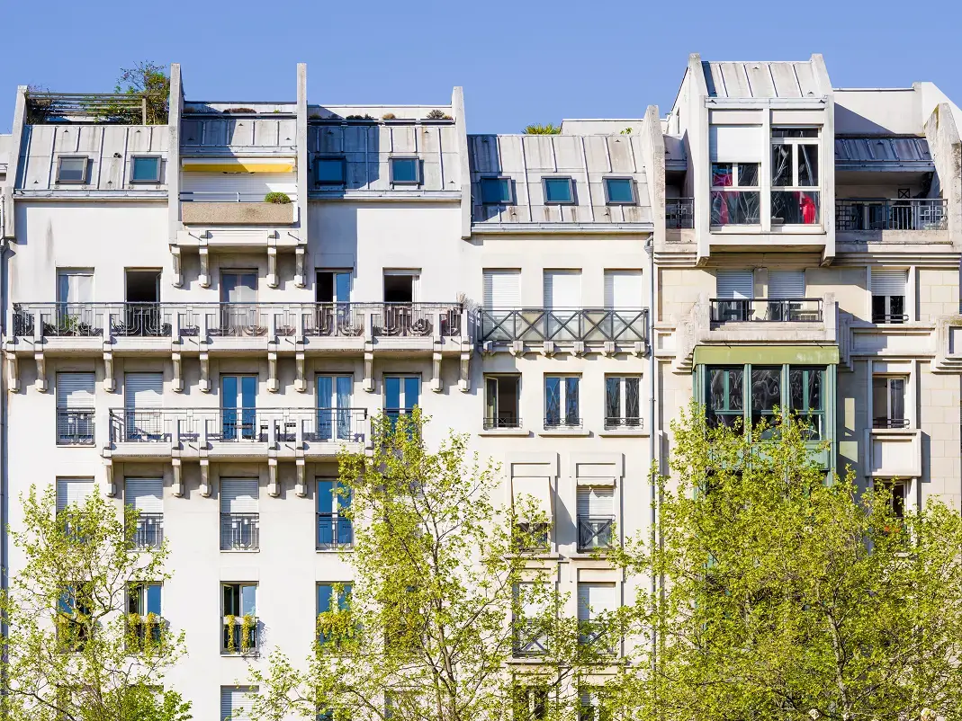 Image d'une façade d'immeuble