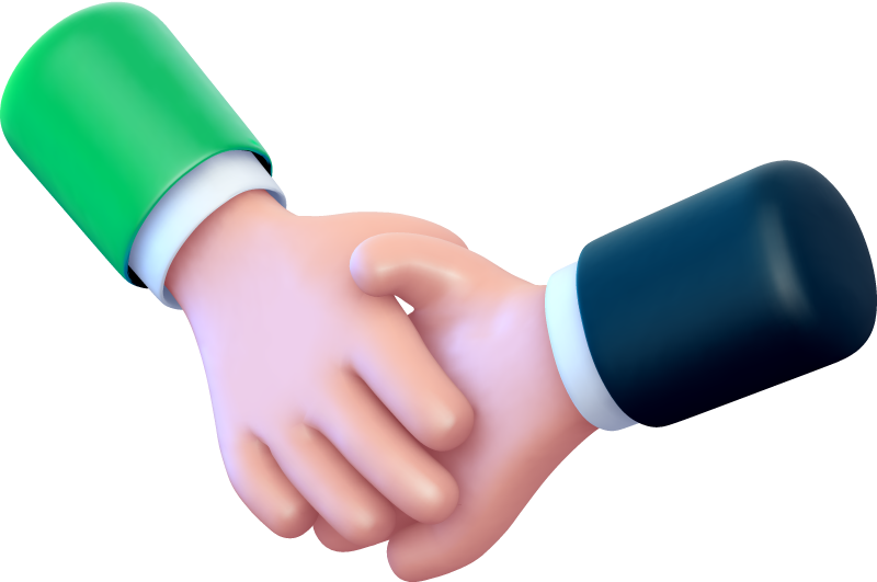 Illustration d'une poignée de mains